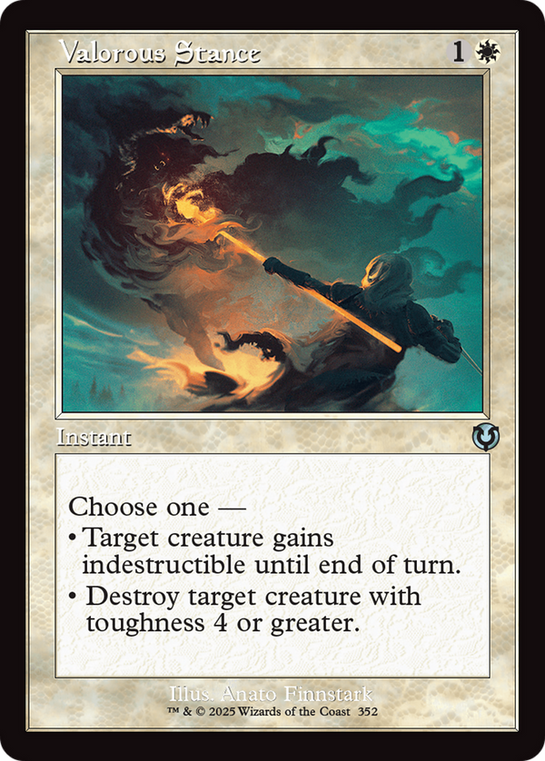 Valorous Stance - Retro Frame (INR)