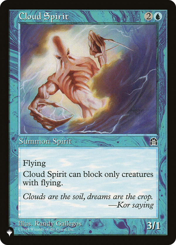 Cloud Spirit - STH Reprint (PLST)