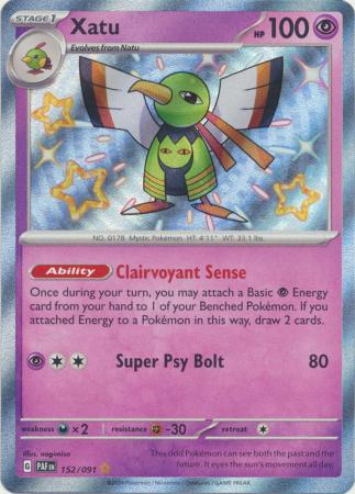 401 Games Canada - Xatu - 152/091 - Shiny Rare 401 Games Canada - Xatu - 152/091 - Shiny Rare