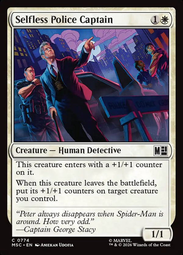 Selfless Police Captain (MSC)