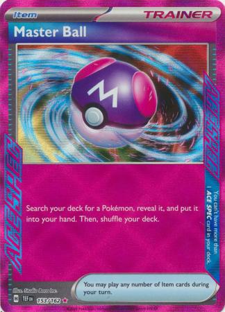 Master Ball - 153/162 - ACE SPEC Rare