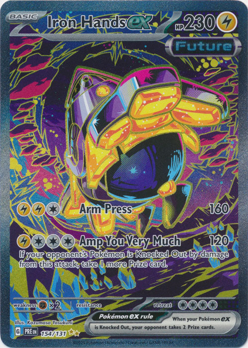 Iron Hands ex - 154/131 - Special Illustration Rare