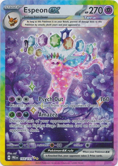 Espeon ex - 155/131 - Special Illustration Rare