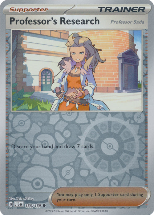 Professor's Research - 155/159 - Common - Reverse Holo