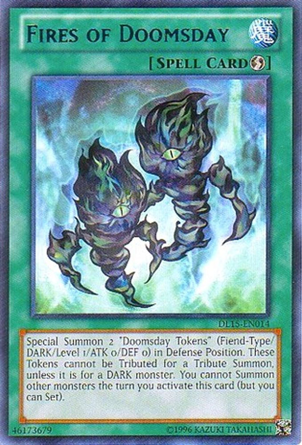 Fires of Doomsday (Blue) - DL15-EN014 - Rare