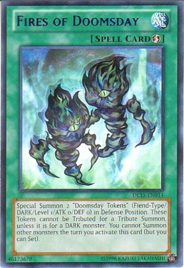 Fires of Doomsday (Purple) - DL15-EN014 - Rare