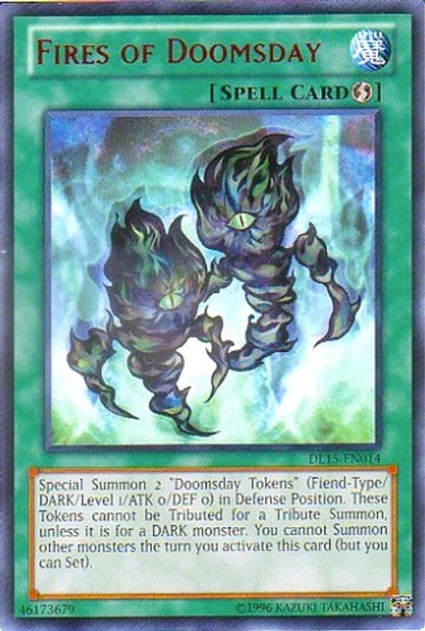 Fires of Doomsday (Red) - DL15-EN014 - Rare