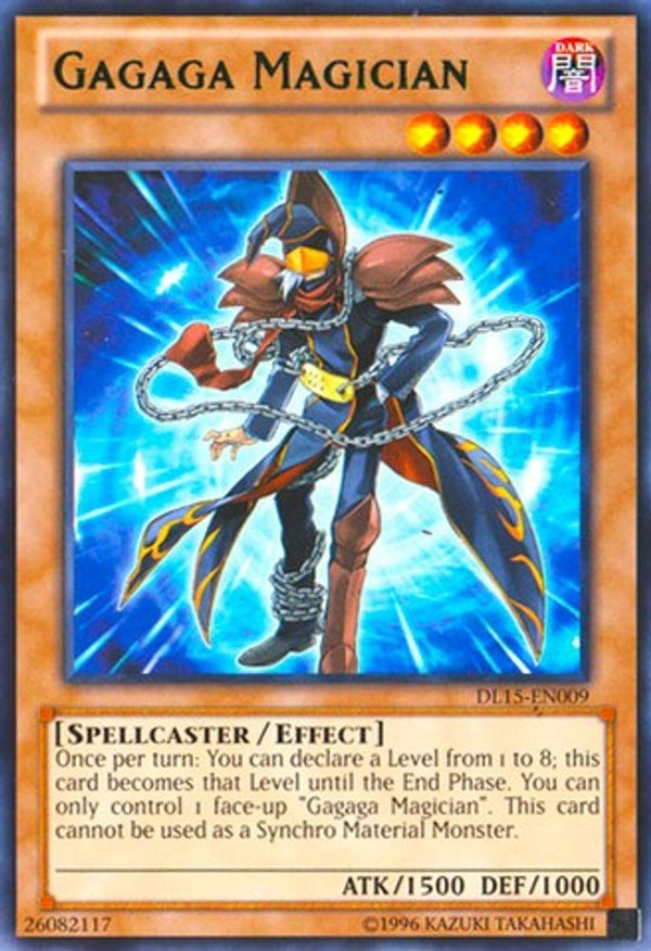 Gagaga Magician (Green) - DL15-EN009 - Rare