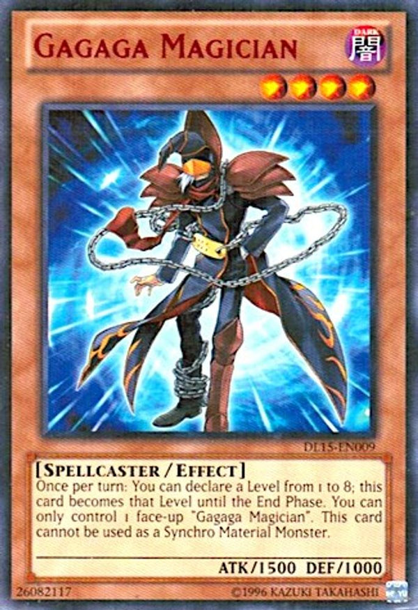 Gagaga Magician (Red) - DL15-EN009 - Rare