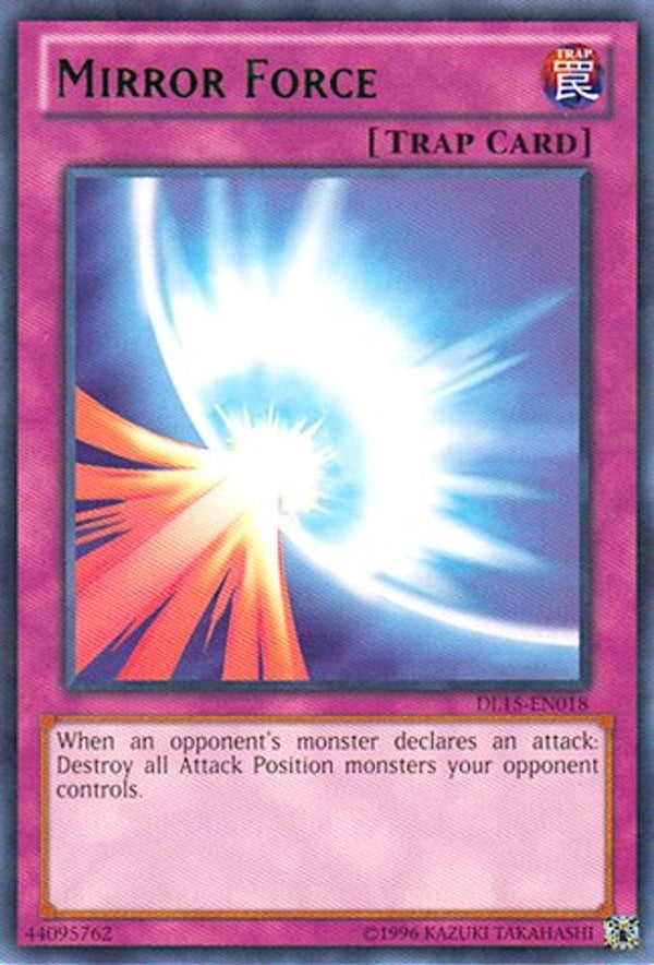 Mirror Force (Green) - DL15-EN018 - Rare