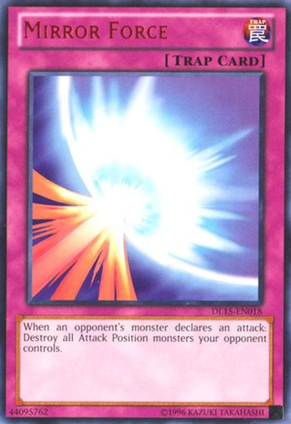 Mirror Force (Red) - DL15-EN018 - Rare