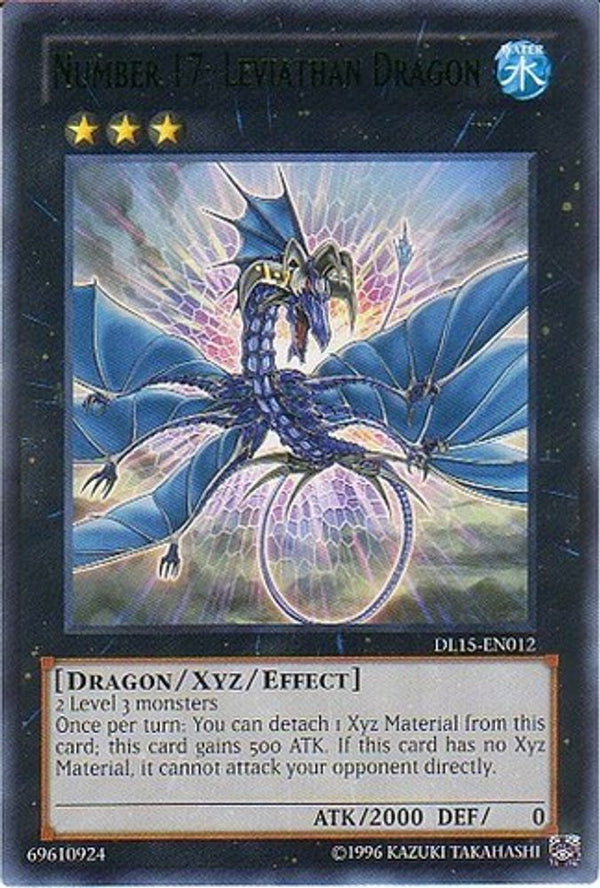 Number 17: Leviathan Dragon (Green) - DL15-EN012 - Rare