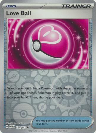 Love Ball - 156/167 - Uncommon - Reverse Holo