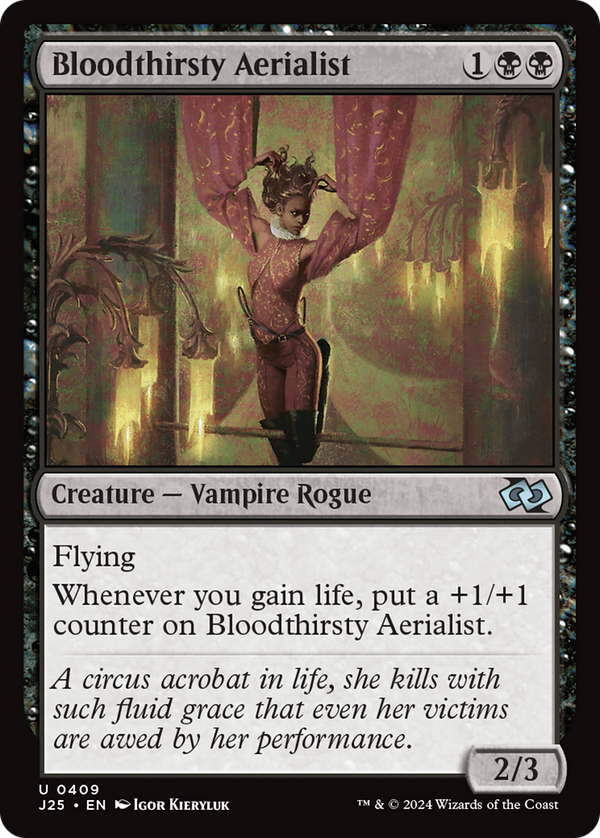 Bloodthirsty Aerialist (J25)