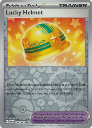 Lucky Helmet - 158/167 - Uncommon - Reverse Holo