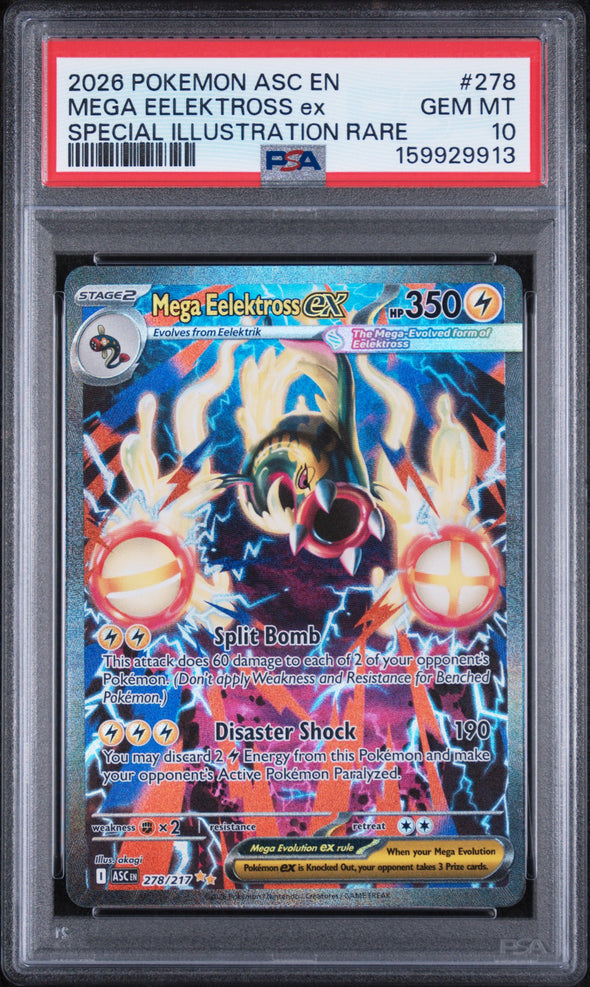 Mega Eelektross EX - Special Illustration Rare - MINT 10