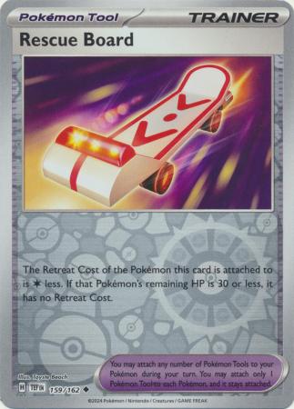 Rescue Board - 159/162 - Uncommon - Reverse Holo