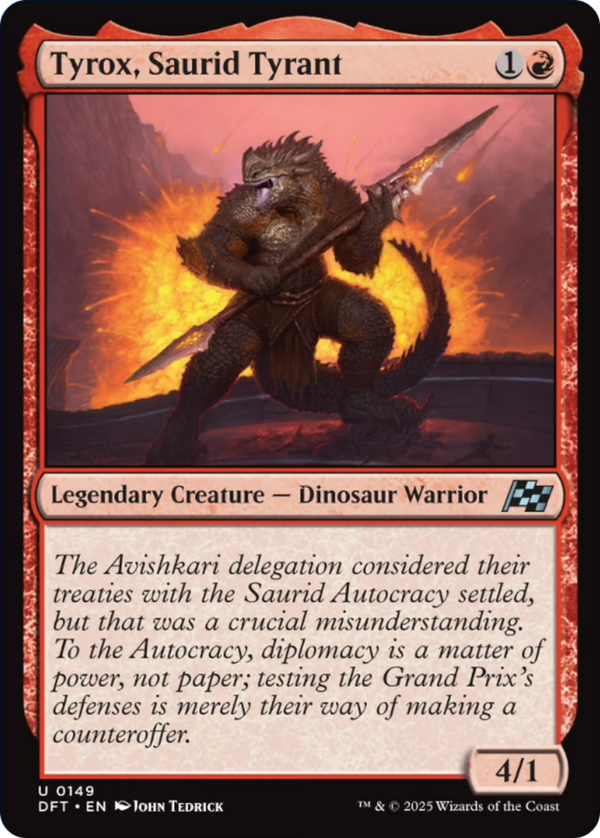 Tyrox, Saurid Tyrant (DFT)