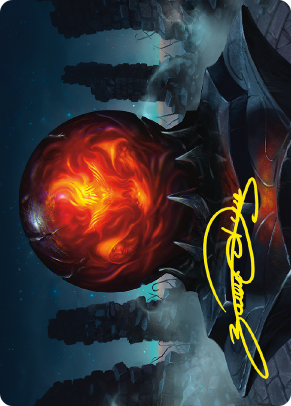 Commander's Sphere - Art Series (Gold-Stamped Signature) (ALTR)