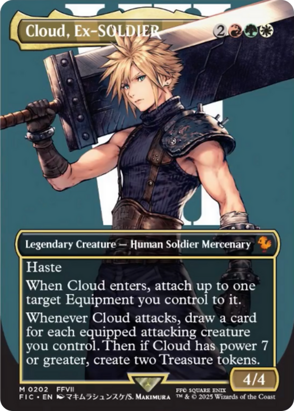 Cloud, Ex-SOLDIER - Borderless (FIC)