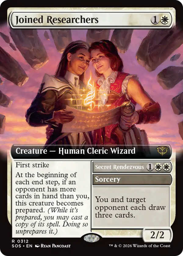 Joined Researchers // Secret Rendezvous - Extended Art (SOS)