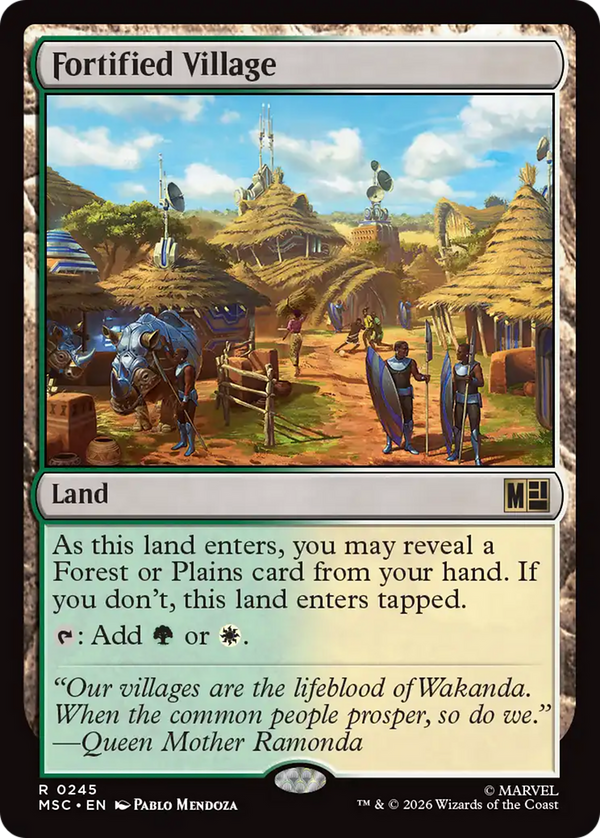 Fortified Village (MSC) (Pre-Order)
