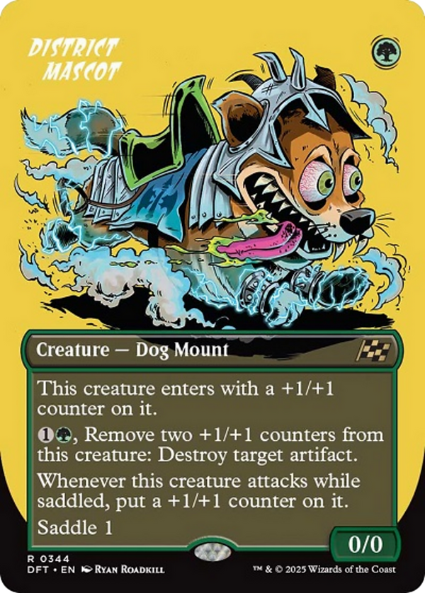 District Mascot - Borderless Rude Rider (DFT)