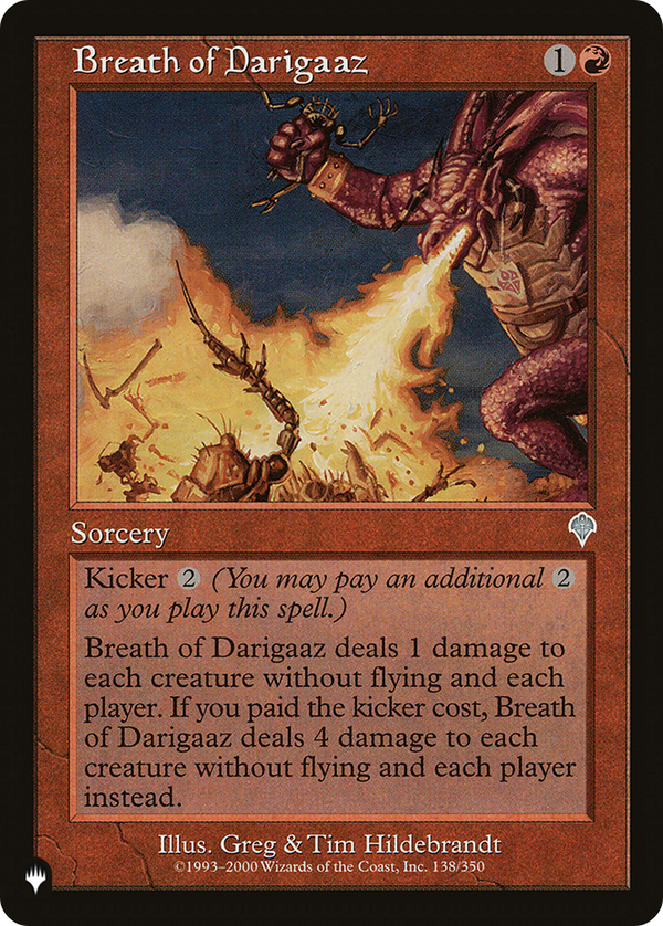 Breath of Darigaaz - INV Reprint (PLST)