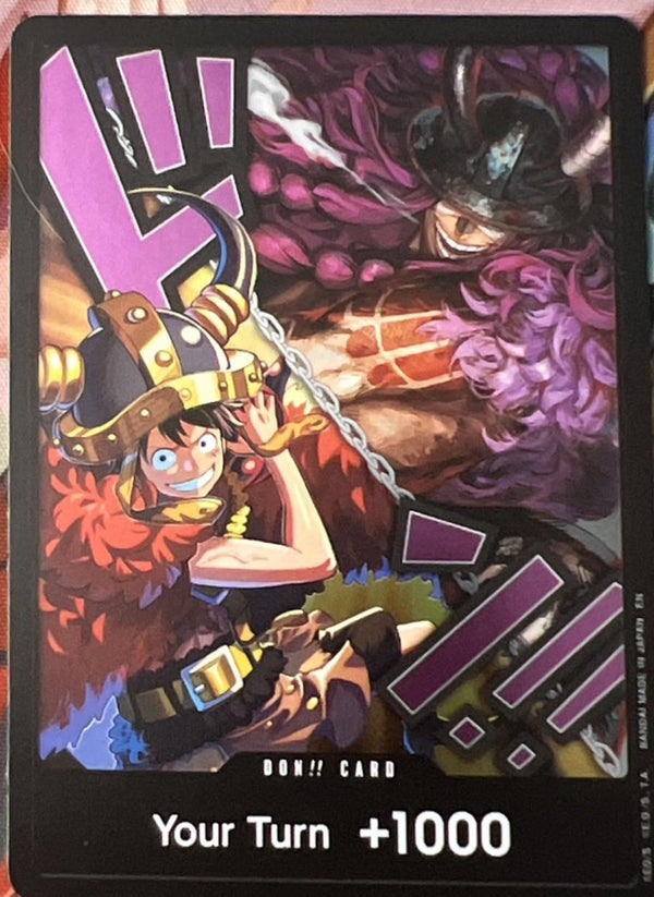 DON!! Card (Alternate Art) (Luffy and Loki) - DON!! - DON!!