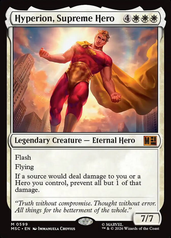 Hyperion, Supreme Hero (MSC)