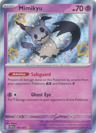 Mimikyu -160/091 - Shiny Rare