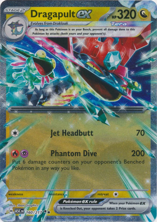 Dragapult ex - 160/217 - Double Rare