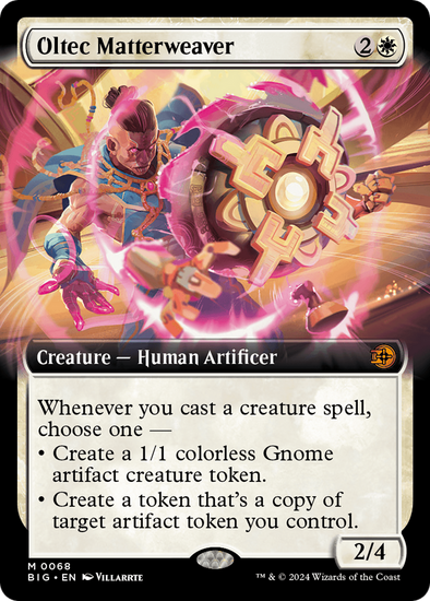 Oltec Matterweaver - Extended Art (BIG)