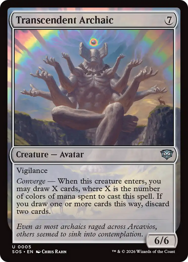 Transcendent Archaic (SOS)