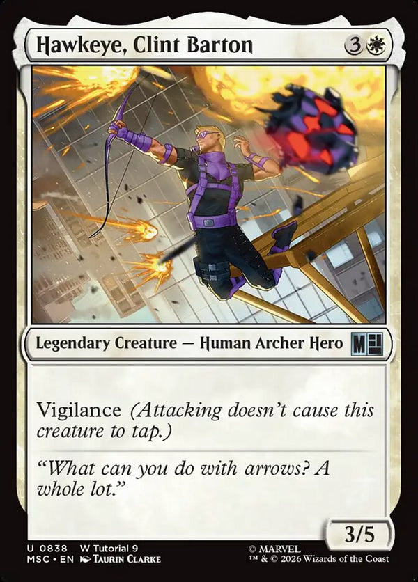 Hawkeye, Clint Barton (MSC)