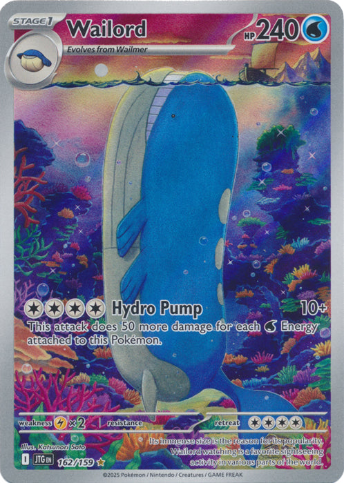 Wailord - 162/159 - Illustration Rare