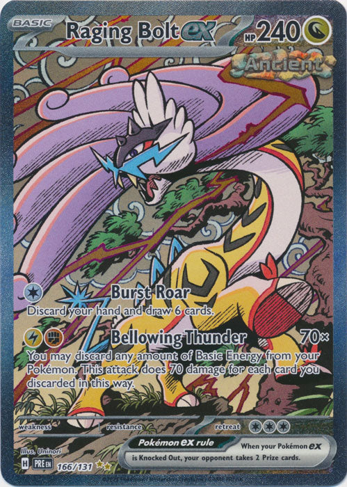 Raging Bolt ex - 166/131 - Special Illustration Rare