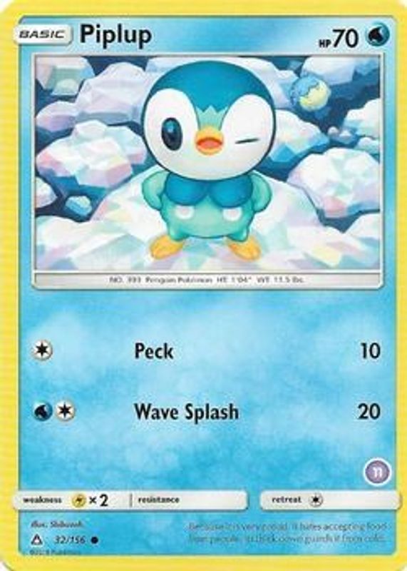 Piplup (11) - 32/156 - Common