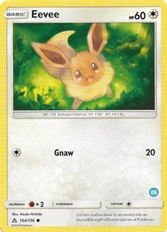 Eevee (26) - 104/156 - Common