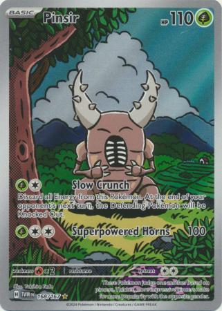 Pinsir - 168/167 - Illustration Rare