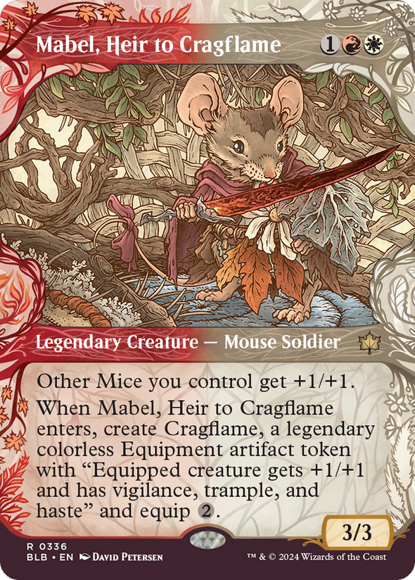 Mabel, Heir to Cragflame - Woodland Showcase (BLB)