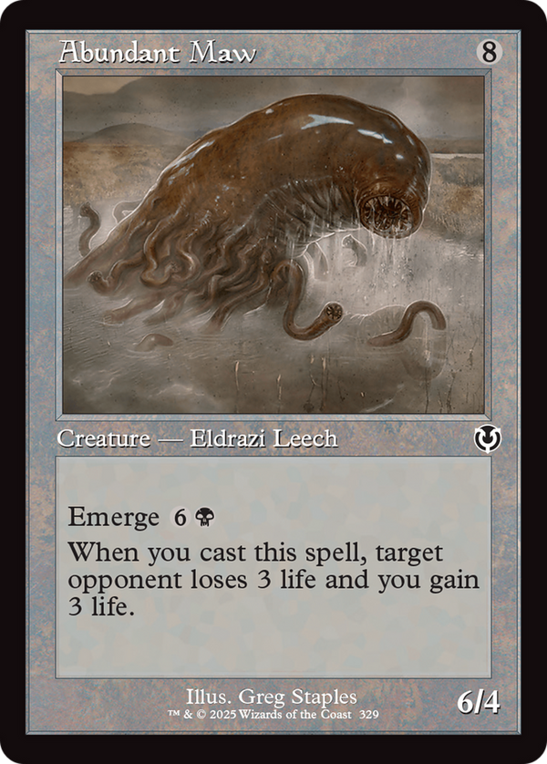 Abundant Maw - Retro Frame (INR)