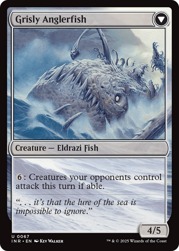 Grizzled Angler // Grisly Anglerfish (INR)