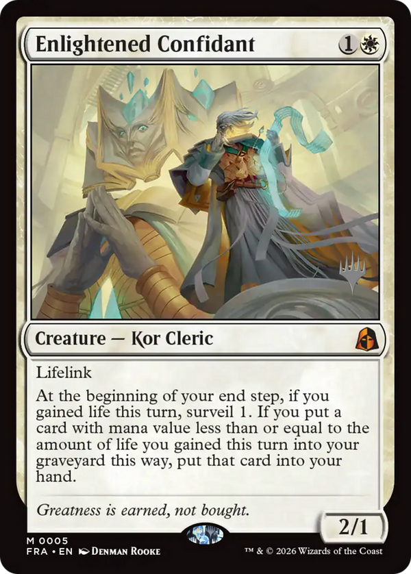Enlightened Confidant - Promo Pack (PFRA)