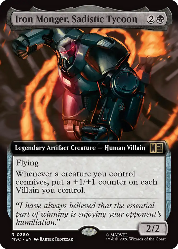 Iron Monger, Sadistic Tycoon - Extended Art (MSC) (Pre-Order)