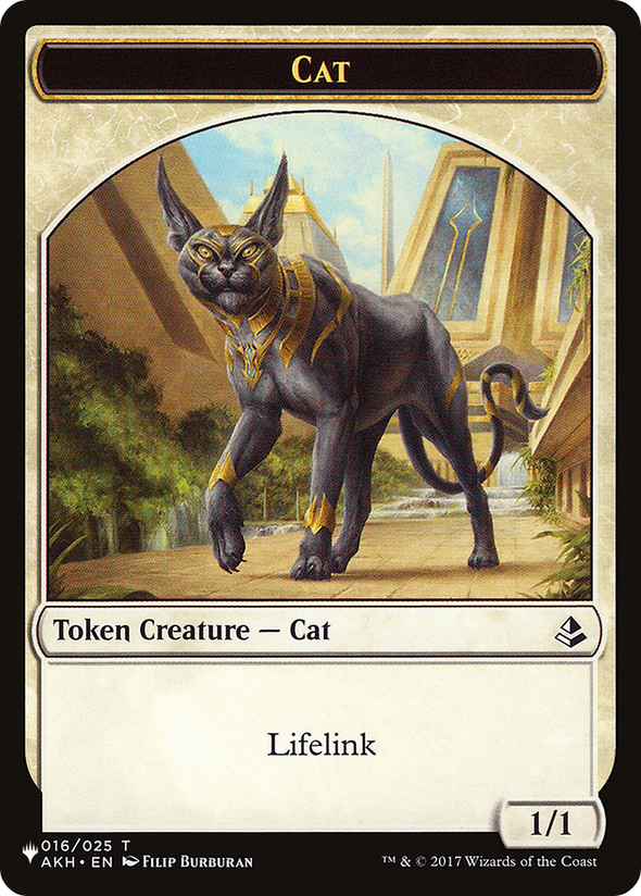Cat // Dog Token - TAKH Reprint (PLST)
