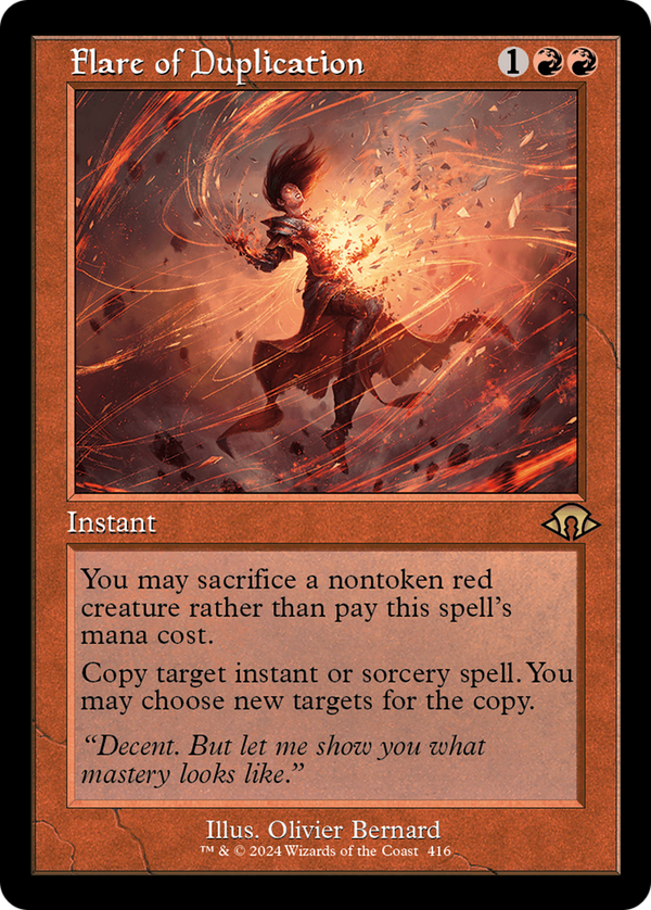 Flare of Duplication - Retro Frame (MH3)