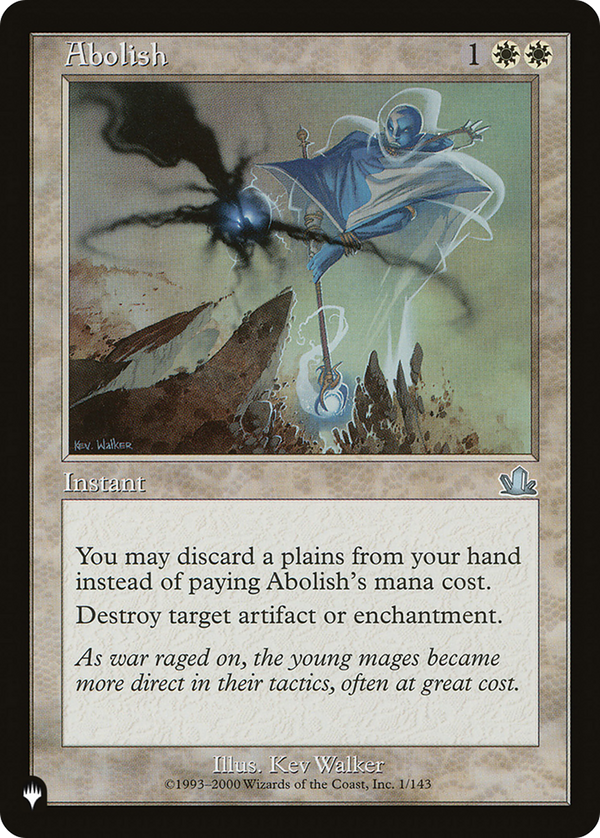 Abolish - PCY Reprint (PLST)