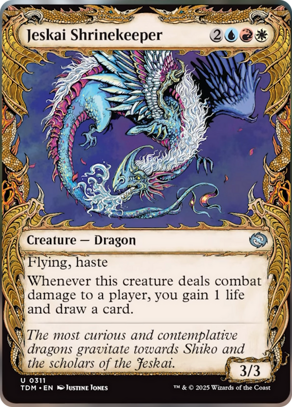 Jeskai Shrinekeeper - Draconic Showcase (TDM)