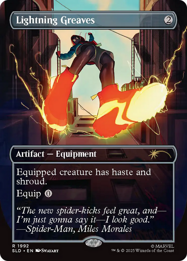 Lightning Greaves - Marvel's Spider-Man: Heroic Deeds (SLD)